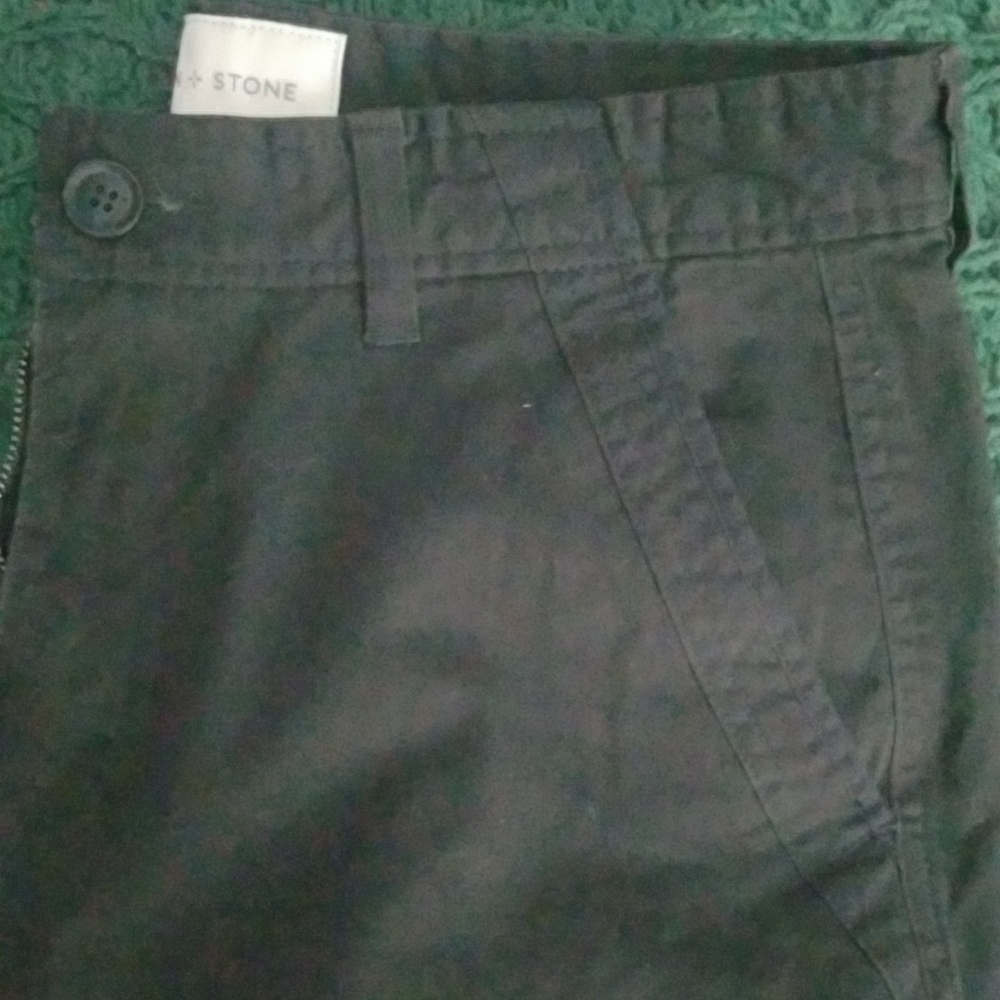 Sun + Stone Black Casual cargo Pants Size 31
